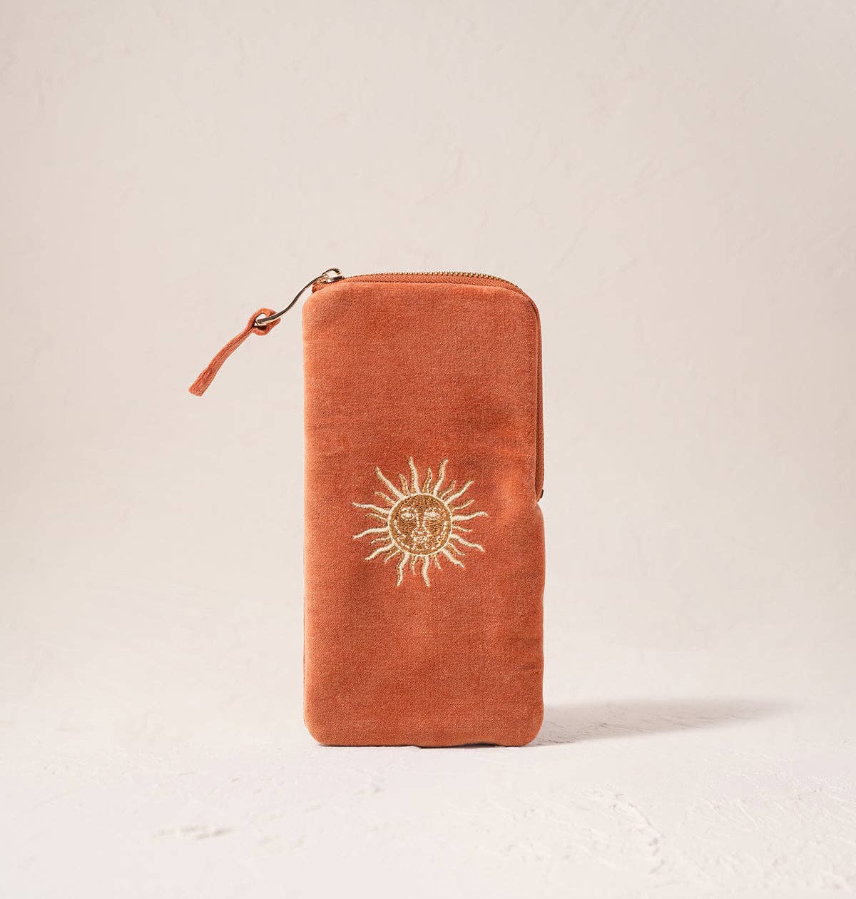 Elizabeth Scarlett | Sun Goddess | Glasses Case | Rust