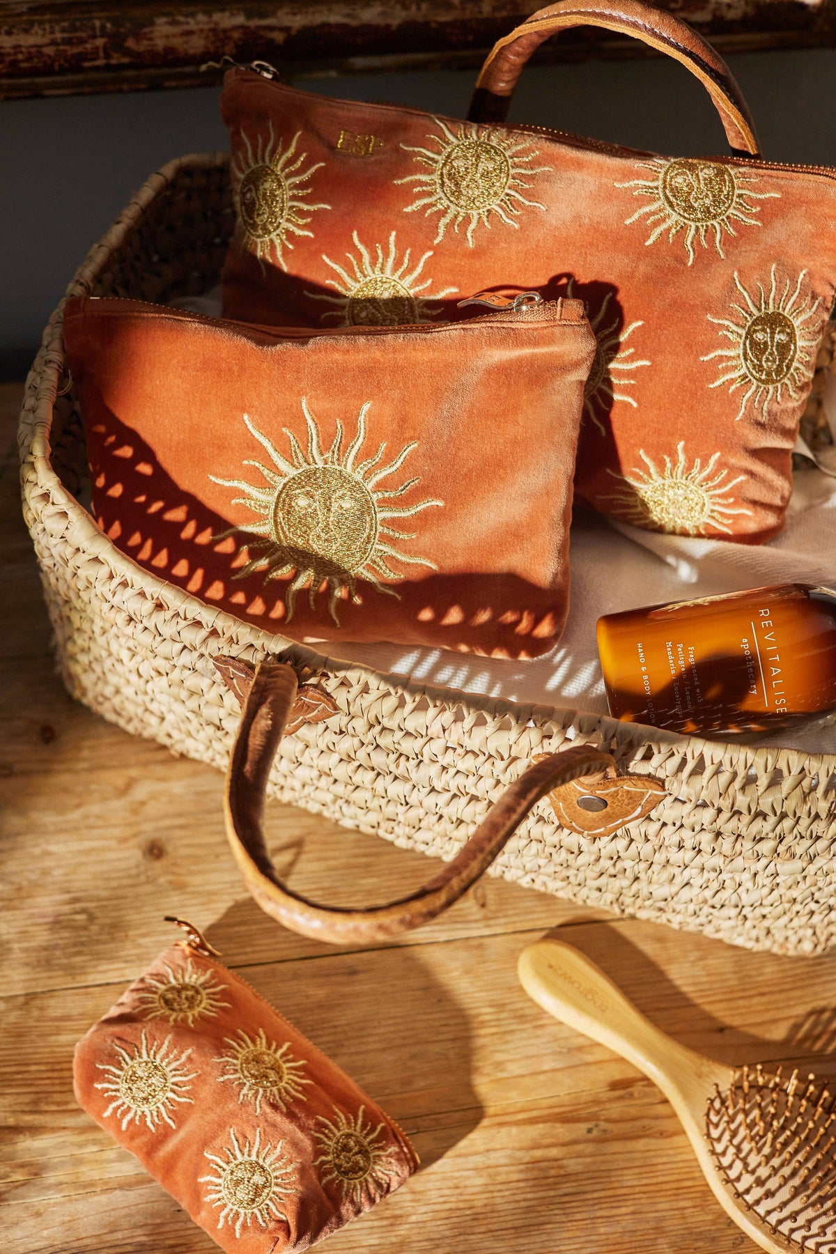 Elizabeth Scarlett | Sun Goddess | Everyday Pouch | Rust