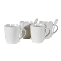 Bone China Mug with Spoon